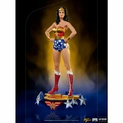 New 👏 Iron Studios Wonder 👩 Woman (TV Series) Lynda Carter 1/10 Art Scale Statue ⌛ 14 Iron Studios Wonder Woman (TV Series) Lynda Carter 1/10 Art Scale Statue