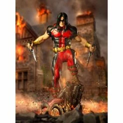 Iron Studios X-Men Battle Diorama Series Warpath 1/10 Art Scale Statue